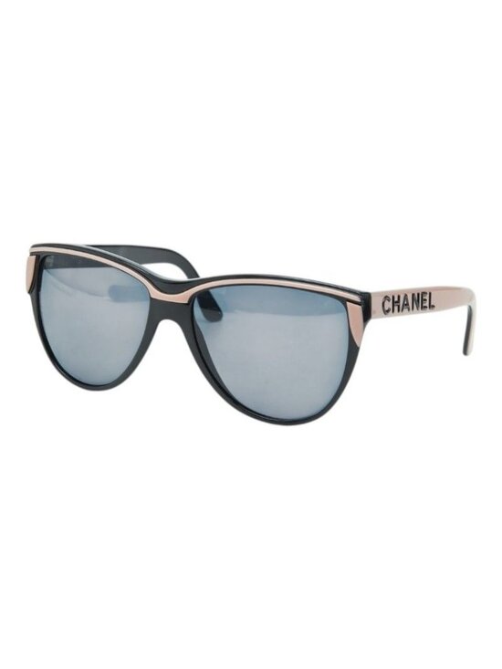 Chanel Logo Sunglasses Pink Black Acetate Eyewear main image 5